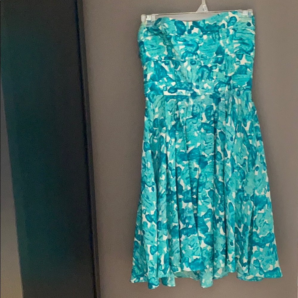 Blue dress